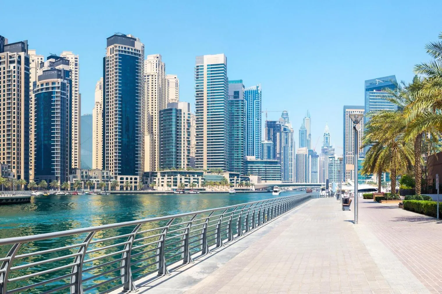迪拜Blueground Marina Pool Gym Dxb-418公寓 阿拉伯联合酋长国