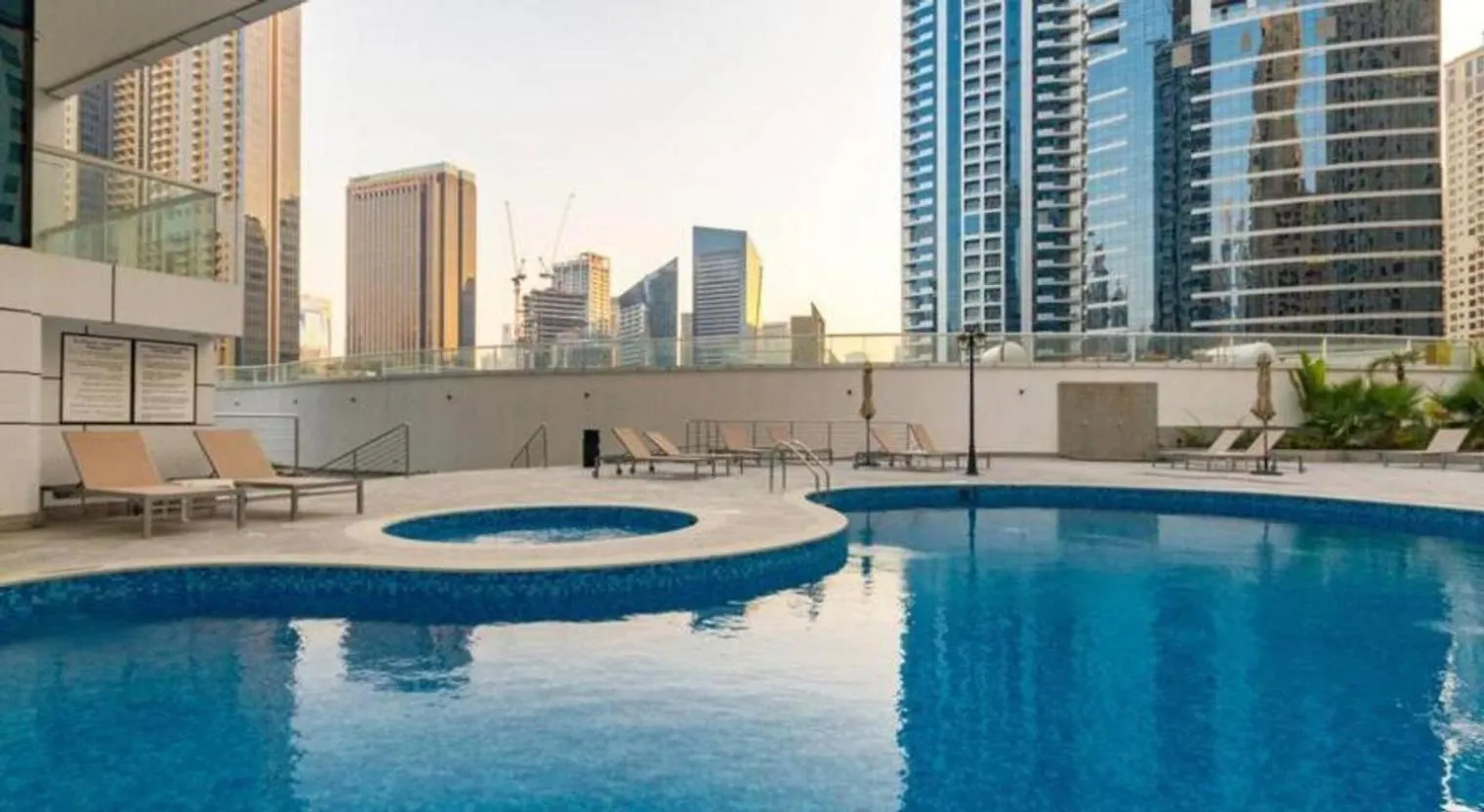 公寓 迪拜Blueground Marina Pool Gym Dxb-418公寓 阿拉伯联合酋长国