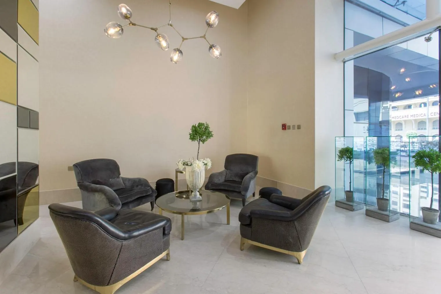 Blueground Marina Pool Gym Dxb-418 Apartment Dubai